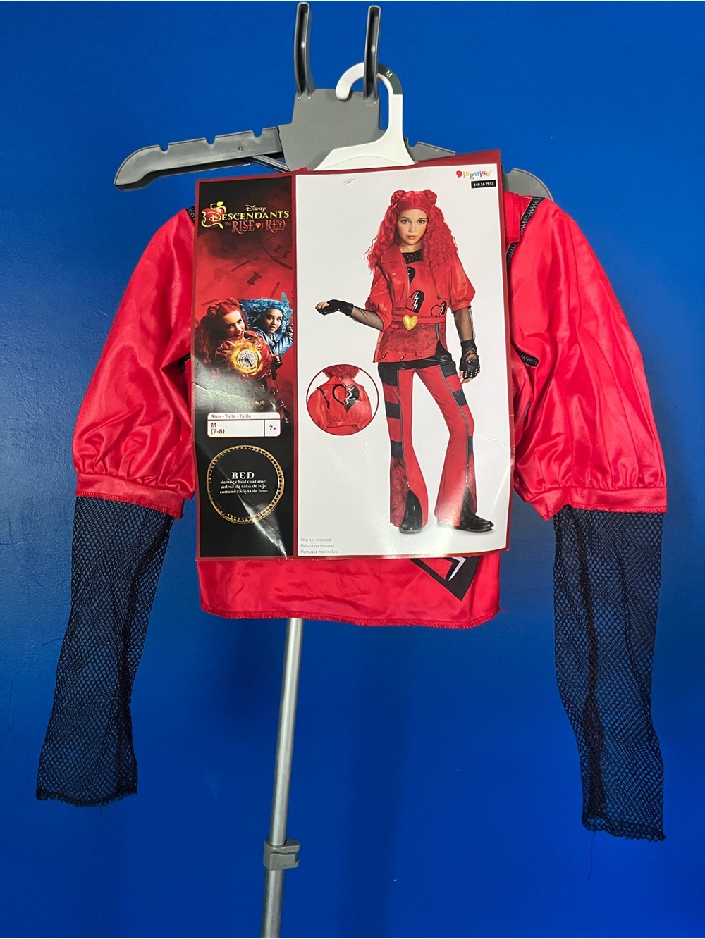 Disguise Red Girl's Costume Jacket with Mesh Sleeves and pants set